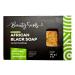 African Raw Black Soap Bar with Shea Butter & Lemongrass Essential Oil Travel Size 142g - Beauty Secrets from Ghana