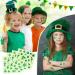 340 Pcs Shamrock Glitter Body Jewelry Stickers | St. Patrick's Day Accessories | Glitter Face & Clover Stickers for Women | Parade Party Favors & Decorations - Buy Online on GoSupps.com