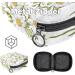 MUOOUM Menstrual Pad Bag - White Daisy Design - Multi-Colored - Sanitary Napkin & Tampon Collection Bag for Women & Girls - Buy Online on GoSupps.com