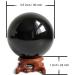 Mina Heal Black Obsidian Crystal Balls - 90mm Feng Shui Meditation Healing & Home Decor - Buy Online on GoSupps.com