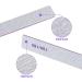 Sularpek 12 PCS Professional Nail Files Buffers | Double Sided 100/180 Grit Emery Boards | Washable Nail Files for Acrylic Nails - Buy Online on GoSupps.com