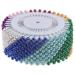 FINGOOO 480PCS Sewing Pins for Fabric  1.5inch Straight Pins with Colored Heads for Crafts and Jewelry Making