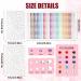 3 Sheets Face Pearls Stickers - Self-Adhesive Rhinestones & Gems for Festival Makeup | Colorful Mermaid Diamonds & Jewels for Kids - Nail Eye & Body Decorations - Buy Online on GoSupps.com