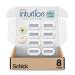 Schick Intuition Refill, Razors for Women Sensitive Skin | Intuition Razor Blades Refill with Organic Aloe, 8 Count Razor Refills Sensitive Skin Refills