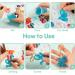 Mocoosy 182Pcs Reversed Silicone Alphabet Resin Molds Kit with Hand Drill - Resin Keychain Making Set for Fancy Letter & Ornament Designs - Buy Online on GoSupps.com