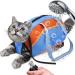 Cat swimming bag adjustable care bag for the cat shower anti-bite and scratch protection hard-wearing mesh cat shower pocket for small medium-sized cats cut nails