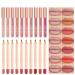 Easilydays Nude Lip Liner Pencil and Lip Stick Set - Matte Velvety Creamy Lip Crayon with High Pigment Waterproof Formula, No Smudge Lipstick for Women - Smooth Matte Lip Makeup (01) - Buy Online on GoSupps.com