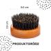 Bearded Ben Bartbrush: Premium Wild Boar Bristle Beard Care Set for Men - Wooden Beard Brush Kit in Teak Brown for Daily Grooming - Buy Online on GoSupps.com
