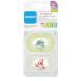 MAM Original Silicone Pacifier Set (2) - Tooth-Friendly Skinsoft Silicone for 16+ Months - Includes Pacifier Box - Turtle Design - Green Day - Buy Online on GoSupps.com