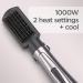 BaByliss 1000W Air Styler Hair Dryer Brush - Shape, Volume, Curl, Smooth, Dry and Style - Buy Online on GoSupps.com