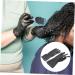 GLEAVI 3 Pairs Black Gloves Black Rubber Gloves Reusable Hair Dye Glove Shampoo Particles Man Non-slip - Buy Online on GoSupps.com