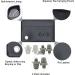Rave High Fidelity Ear Plugs - Premium Hearing Protection for Concerts & Music | Noise Reducing Earplugs - Tinnitus Relief (2 Pairs Black Case 19/25 dB - Buy Online on GoSupps.com