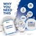 Nu U Nutrition Magnesium Glycinate 1000mg - 180 Vegan Capsules, 3 Month Supply - Buy Online on GoSupps.com