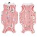 Wllhyf cat recreational cat dividers for cats after operations breathable softly comfortable anti-losing cat-spray recreational suit for abdominal wounds skin diseases (L)