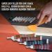 34PC Furniture Repair Kit - Complete Scratch Repair & Wood Filler - Brushes Markers Resin - Any Color Combinations - Buy Online on GoSupps.com