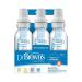 Dr. Brown's Natural Flow Feeding Bottle 6PK Clear with Blue Writing - 250ML (8OZ) - Buy Online on GoSupps.com