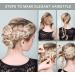 150 Blonde Bobby Pins Hair Clips with Storage Box - Women's Hair Styling Grips - Buy Online on GoSupps.com