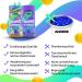 Bubble Mania Bubble Tea Pearls - Vegan & Gluten-Free Popping Boba | Banana & Blueberry Flavor | Ready to Eat Pack of 2 - Buy Online on GoSupps.com
