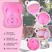 Kids Protective Gear Set | Soft Knee Pads, Elbow Pads, Wrist Guards - for Skating, Cycling, Rollerblading, Scooter, Skateboard | Boys Girls | Butterfly-Pink S - Buy Online on GoSupps.com