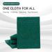 Scuff Pads - 6Pcs 3M Scotch Brite 7447 - Very Fine Grade Hand Pads General Purpose Sanding Hand Pads 200 x 125mm/8" x 5" (Red+Green  8'' * 5'') Red+Green 8'' * 5'' - Buy Online on GoSupps.com