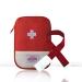 SKYPIA First Aid Kit Bag with Elastic Medical Tourniquet Quick Release Emergency Tourniquet Buckle Band Travel Accessory Medical Storage Bag Camping Hiking Home Outdoor Emergency Kit (Red)
