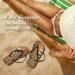 Mnsruu Tiger Print Flip Flops | Stylish & Comfortable Home Hotel Spa and Travel Footwear for Men & Women - Buy Online on GoSupps.com