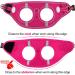 Joytale Reflective Soft Padded Dog Harness for Small Dogs & Puppies - Air-Mesh Breathable XXS Size (31-34cm) in Bright Hot Pink - Buy Online on GoSupps.com