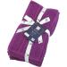 ERINA Cotton Washcloths Set of 12 - Heavy GSM 100% Pure Combed Cotton - Highly Absorbent Face Towels - Quick Drying Fingertip Towels - 12x12 Inch - Plum - Buy Online on GoSupps.com