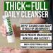 Mens Shampoo for Thicker Hair - Paraben & Sulfate Free Deep Cleansing Strengthening Shampoo | Scalp Care & Daily Hair Cleanser - Buy Online on GoSupps.com