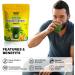 Ginger Turmeric Detox Tea & Wellness Shots Refreshing Lemon Licorice & Decaf Green Tea Blend with Celery Inulin Pineapple Vitamin C D3 & Zinc | 100 Servings | Caffeine-Free Vegan Gut-Friendly - Buy Online on GoSupps.com