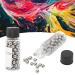 200 Pieces Paint Mixing Balls for Nail Polish & Model Paints | 5.95mm Stainless Steel 304 Stirring Balls for Paint Mixing - Buy Online on GoSupps.com
