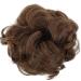 Prettyshop CAISHA Messy Scrunchie Bun | Voluminous Wavy Hairpiece Brown Mix G26AL | Heat-Resistant Synthetic Fibres - Buy Online on GoSupps.com