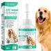 AIKUWWOIRQIA Ear Cleaner For Dogs 60ml Dog Ear Drops for Infection Antibiotics Dog Ear Drops Support Itchy Yeast and Wax Stops Head Shaking Odours & Irritation Ear Drops for Dogs and Cats