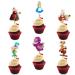 Seyal Alice in Wondrland cupcake topper
