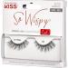Kiss Lash Couture So Wispy Collection 1 Pair of Volumizing Fake Lashes Style 03 with Tapered Ends and Aloe Infused Lash Glue - Buy Online on GoSupps.com