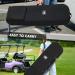 DAREKUKU Outdoors Golf Travel Bag - Heavy Duty 900D Oxford, Detachable Straps, Upgraded Wheels - Soft-Sided Club Cover - Buy Online on GoSupps.com