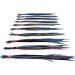 25 Real Feather Hair Extensions Short Skinny 7-9 inch - Starlight Naturals - Buy Online on GoSupps.com