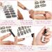 Cute Style Nail Polish Strips - 680 Pieces Full Wraps Nail Stickers for DIY Nail Decoration | Self-Adhesive Decals with Nail Files for Women & Girls - Buy Online on GoSupps.com