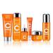 Glown 6-Piece Hydrating Skincare Set with Vitamin C & Niacinamide Complete Face & Body Care Kit with Cleanser Toner Serum Moisturizer Eye Cream & Body Lotion | Valentine s Day Skincare Gift for Women 1 Set - Buy Online on GoSupps.com