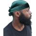 Velvet Durag - Dark Green | Designer Quality Head Wrap for 360 Waves | Durable & Stylish - Buy Online on GoSupps.com