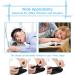 3D Contoured Sleep Mask No Pressure on Eyes NO Light Leakage Ultralight and Super Soft Eye Mask with Adjustable Strap Great for Traveling/Nap Black - Buy Online on GoSupps.com