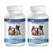 Dog Skin Allergy Supplement - Omega 3 - Advanced Complex - Health & Wellness - for Dogs - Dog Omega 3 Chews - 2 Bottle (360 Softgels)