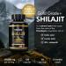 Organic Shilajit Capsules - 20 000mg Gold Grade Plus with Fulvic & Humic Acid | 120 Capsules for Energy Stamina & Brain Support - Made in the USA - Buy Online on GoSupps.com