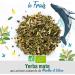 Origeens Organic Yerba Mate Tea with Mint and Lemon 200g - Le Frais | Energy and Detox Drink | Unroasted Leaves | Stalk-Free | Mint-Lemon Flavor - Buy Online on GoSupps.com