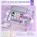 SAVILAND Acrylic Nail Kit with Drill: Professional Nail Kit Acrylic Set for Beginners with Everything (nail kit with arm rest) - Buy Online on GoSupps.com
