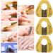200 Pcs Nail Forms Gold Horseshoe Nail Extension Guide Paper Forms for Builder Gel Polygel Acrylic Nails - Buy Online on GoSupps.com