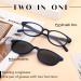 FEISEDY Fashion Reading Sunglasses for Men & Women - Square UV400 Polarized Readers Blue Frame/Gray Lens 2.5x Magnification - Buy Online on GoSupps.com