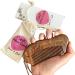 Wooden Labour Comb | Premium Sandalwood Birthing Comb Engraved with Birth Affirmation - Birth Essentials - Gifts for Pregnant Women | Hospital Bag Birth Comb for Labour Pain by Cocoa & Cali Original