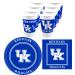 Westrick Kentucky Wildcats Party Supplies - 48 Pieces (Serves 16)