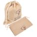 Ipetboom 2pcs for Air Home Draw Stuff Tool Fabric Bathroom Pouch Hairdryer Hair Hotel Soft Organizer